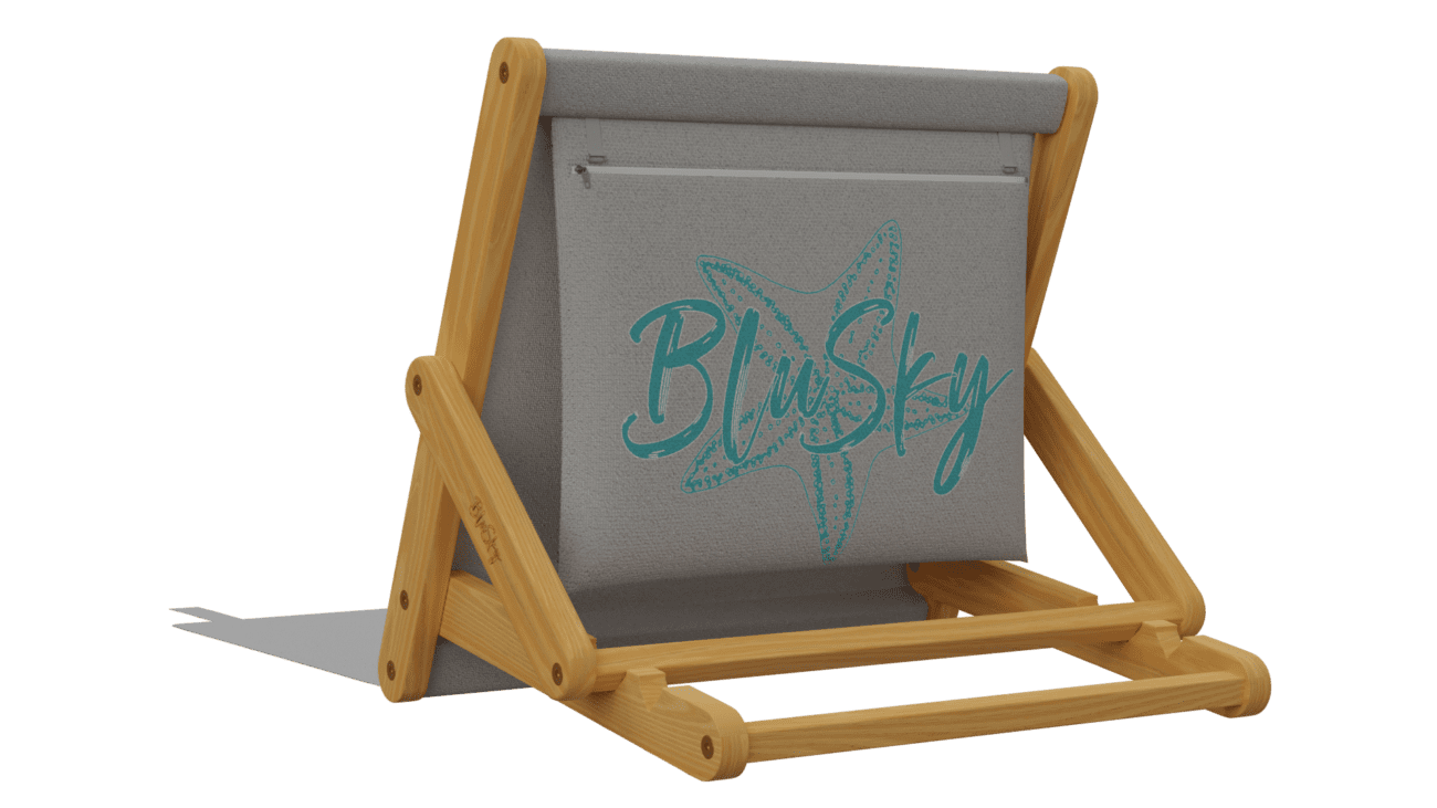 Blue Sky Chair Back View