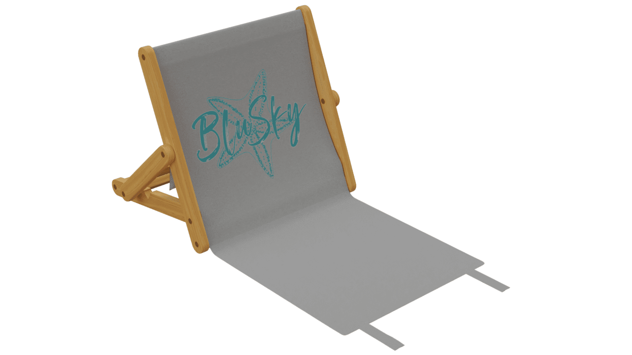 Blue Sky Chair Three Quarter Front View